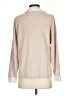 Un Jour Ailleurs Solid Tan Pullover Sweater Size 4 - photo 2