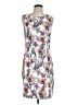 Gallery Graphic Floral White Cocktail Dress Size 10 - photo 1
