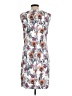 Gallery Graphic Floral White Cocktail Dress Size 10 - photo 2