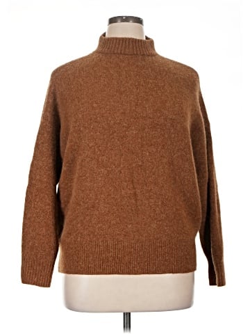 Madewell Dillon Mockneck Pullover Sweater (view 1)