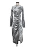Future Collective Metallic Silver Gray Cocktail Dress Size S - photo 1