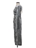 Future Collective Metallic Silver Gray Cocktail Dress Size S - photo 5