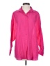 Massimo Dutti Pink 3/4 Sleeve Button-Down Shirt Size XS - photo 1