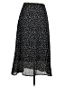 Loveappella 100% Polyester Polka Dots Black Casual Skirt Size M - photo 2