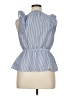 Cupio Blue Sleeveless Blouse Size XL - photo 2