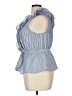 Cupio Blue Sleeveless Blouse Size XL - photo 5