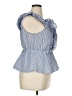 Cupio Blue Sleeveless Blouse Size XL - photo 4