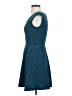 Candie's Chevron-herringbone Teal Casual Dress Size S - photo 5