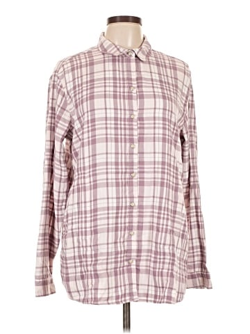 Jachs Girlfriend Long Sleeve Button-Down Shirt (view 1)