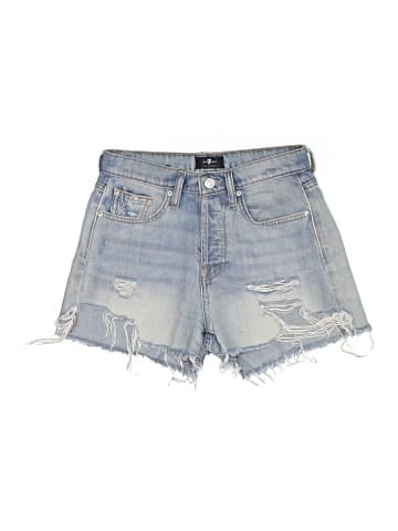 7 For All Mankind Denim Shorts (view 1)