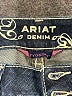 Ariat Chevron-herringbone Blue Jeans Size 28 waist - photo 4