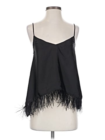 Zara W&B Collection Sleeveless Blouse (view 1)
