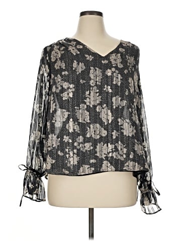 Jessica Simpson Long Sleeve Blouse (view 1)