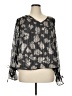 Jessica Simpson Gray Long Sleeve Blouse Size 1X - photo 1