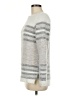 The Limited Stripes Silver Pullover Sweater Size M - photo 5