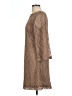 Sharagano 100% Polyester Brown Casual Dress Size 10 - photo 5