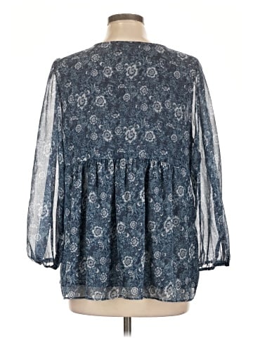 Lucky Brand 3/4 Sleeve Blouse (view 2)