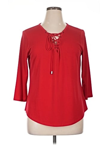 Worthington 3/4 Sleeve T-Shirt (view 1)