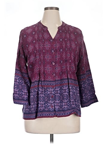 Coldwater Creek 3/4 Sleeve Blouse (view 1)