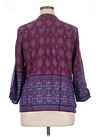 Coldwater Creek 3/4 Sleeve Blouse (view 2)