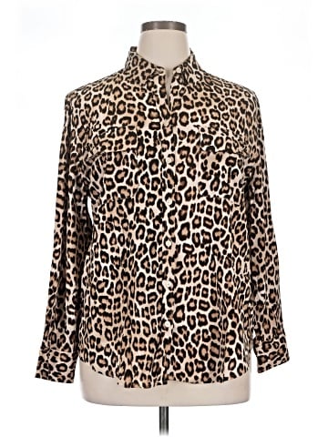 Chico's Long Sleeve Blouse (view 1)
