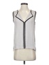 Fun2Fun 100% Polyester Gray Sleeveless Blouse Size S - photo 1