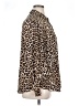 Chico's Animal Print Brown Long Sleeve Blouse Size XL (3) - photo 4