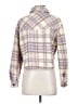 Zara Plaid Purple Jacket Size S - photo 2