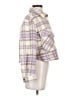 Zara Plaid Purple Jacket Size S - photo 4