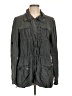 Armani Collezioni 100% Flax Gray Jacket Size 10 - photo 1