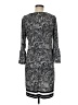 MICHAEL Michael Kors Paisley Black Gray Casual Dress Size M - photo 2