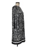 MICHAEL Michael Kors Paisley Black Gray Casual Dress Size M - photo 4