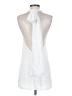 Haute 100% Polyester White Casual Dress Size EU 34 / US 4 - photo 2
