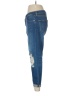 Topshop Hearts Blue Jeans Size 28 waist - photo 5