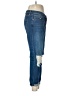 Topshop Hearts Blue Jeans Size 28 waist - photo 4