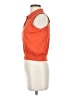 DemyLee 100% Cotton Orange Sleeveless Blouse Size XS - photo 5