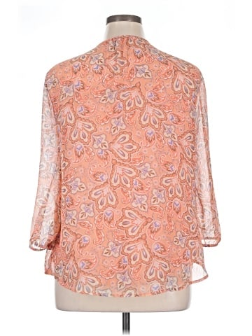 St. John's Bay 3/4 Sleeve Blouse (view 2)