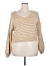 Arizona Jean Company Metallic Tan Pullover Sweater Size XXL - photo 1