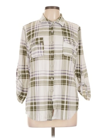 New York Laundry 3/4 Sleeve Blouse (view 1)