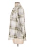 New York Laundry Plaid Ivory 3/4 Sleeve Blouse Size L - photo 5