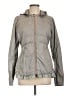Lululemon Athletica 100% Cotton Metallic Gray Jacket Size 12 - photo 1