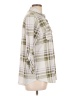 New York Laundry Plaid Ivory 3/4 Sleeve Blouse Size L - photo 4