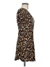 Forever 21 Floral Brown Casual Dress Size M - photo 4