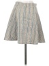 Chocolate Argyle Gray Casual Skirt Size S - photo 2