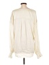 ALLSAINTS 100% Polyester Ivory Long Sleeve Blouse Size 12 - photo 2