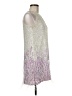 Parker 100% Polyester Tweed Silver Cocktail Dress Size M - photo 4
