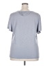 Lane Bryant Outlet 100% Polyester Gray Short Sleeve Top Size 18 - 20 Plus - photo 2