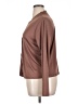 Splendid Brown Long Sleeve Blouse Size XL - photo 5