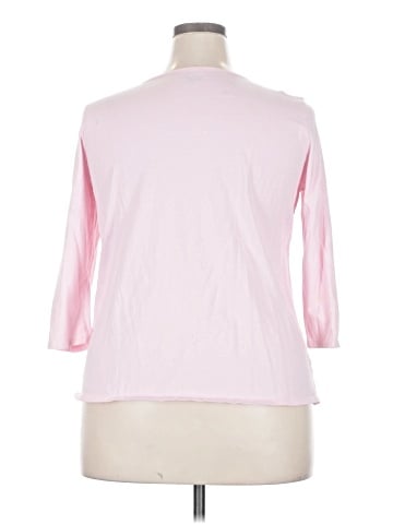 Basic Editions 3/4 Sleeve Top (view 2)