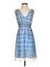 Max Studio Paisley Blue Cocktail Dress Size XS - photo 1